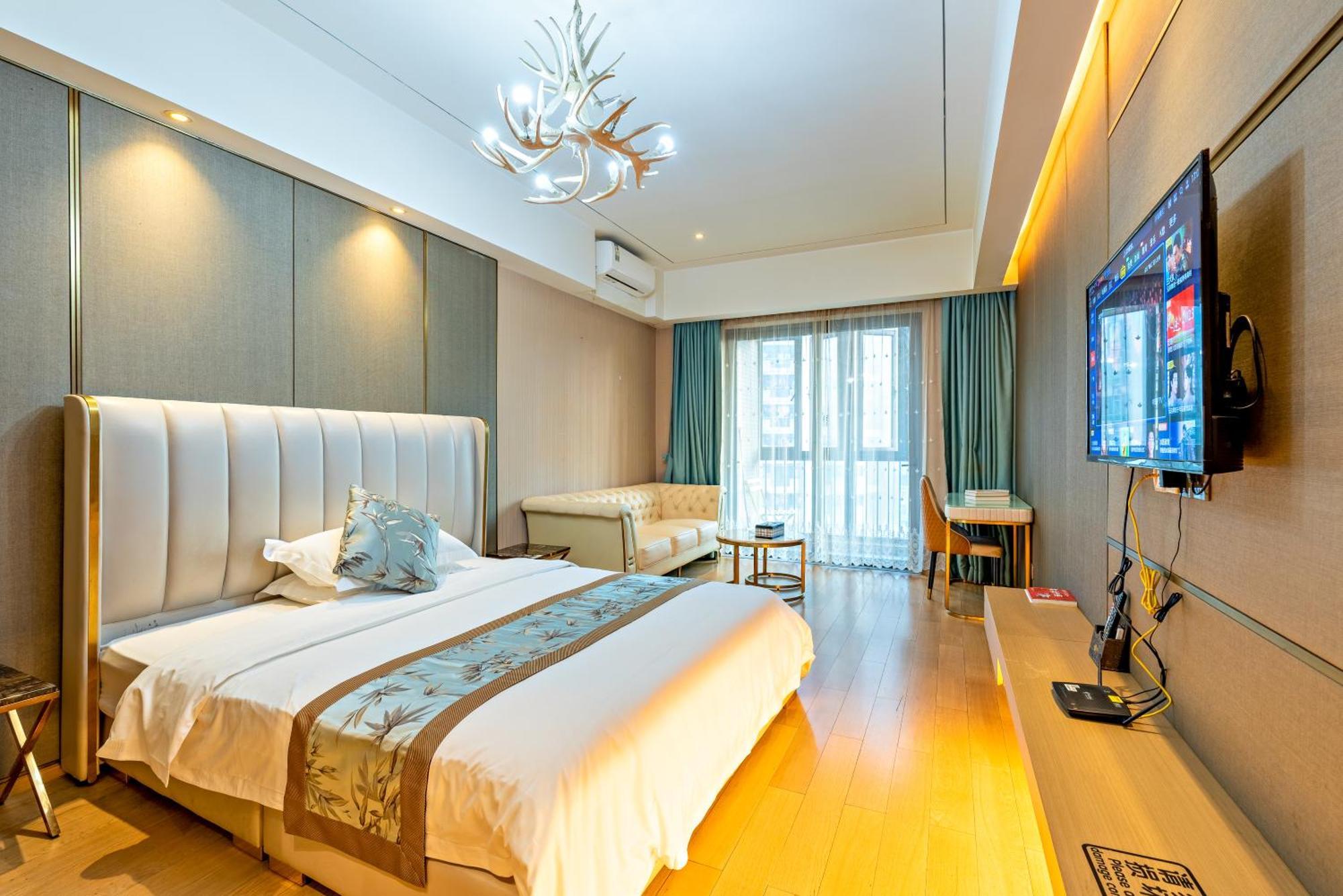 Mai Ha Dun Lang De International Apartment Guangzhou Bagian luar foto