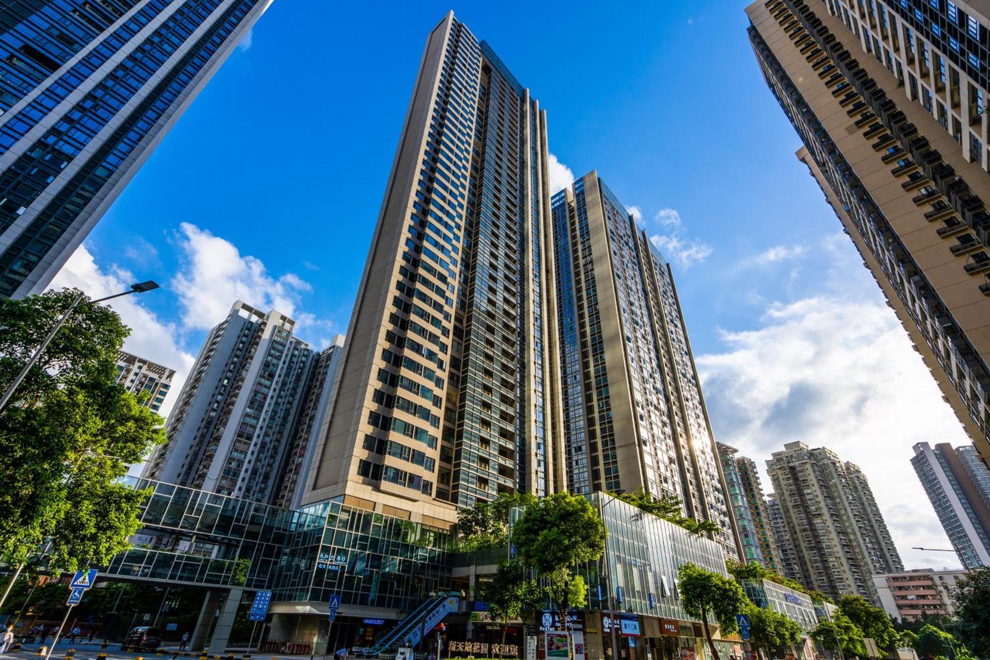 Mai Ha Dun Lang De International Apartment Guangzhou Bagian luar foto